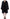 Black Goat Fur Shearling Long Jacket Coat