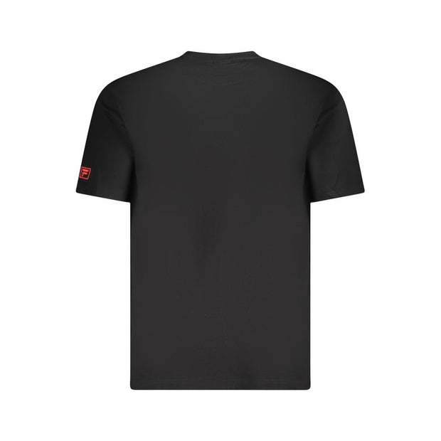 Black Cotton T-Shirt