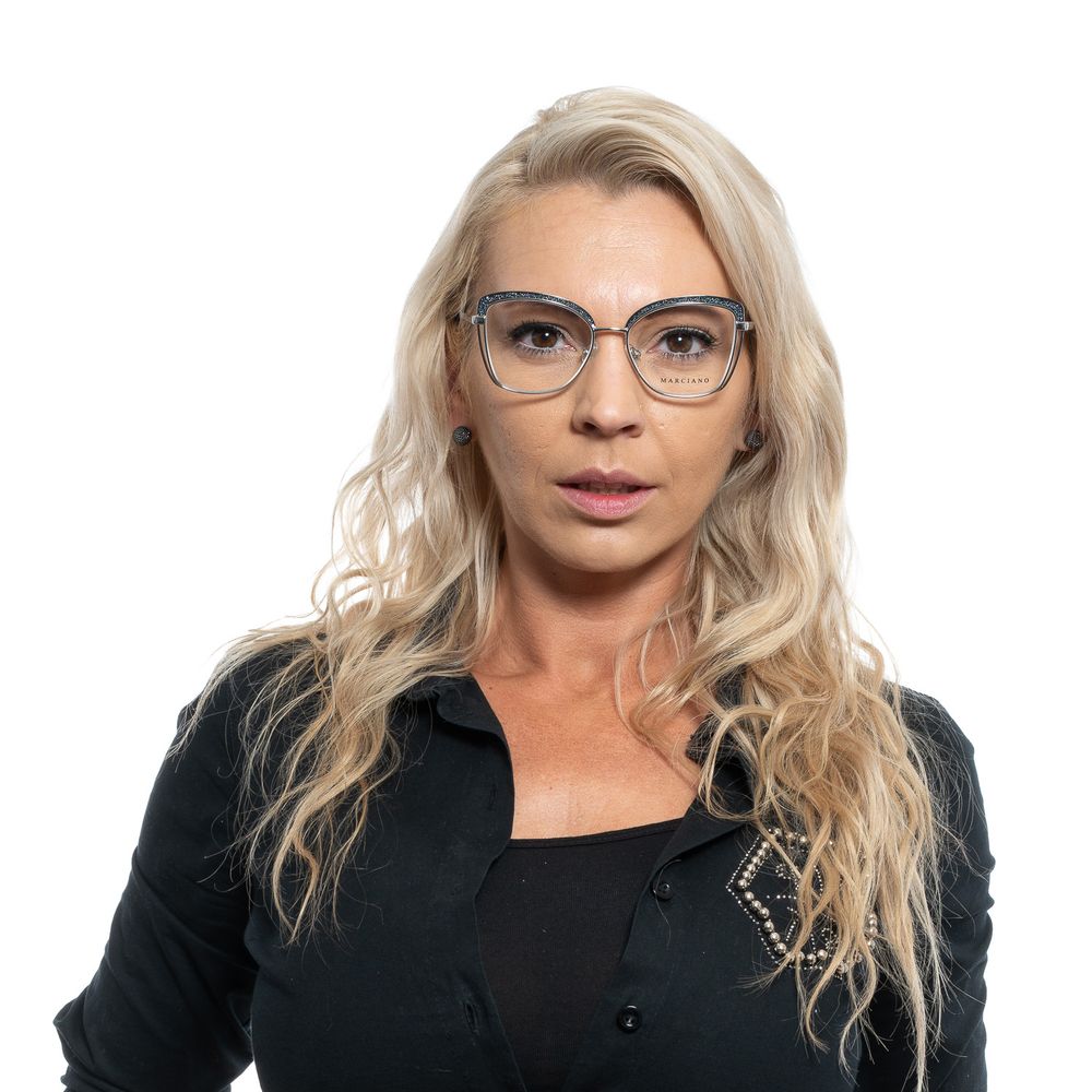 Silver Women Optical Frames