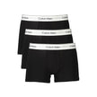 Black Cotton Men Boxer