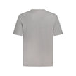 Gray Cotton Men T-Shirt