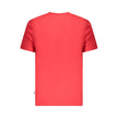 Red Cotton Men T-Shirt