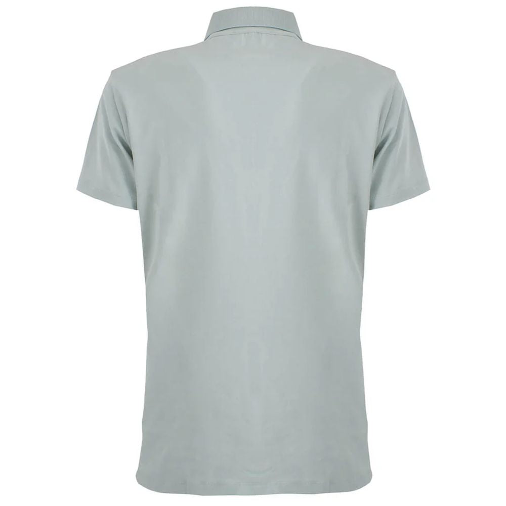 Green Cotton Polo Shirt