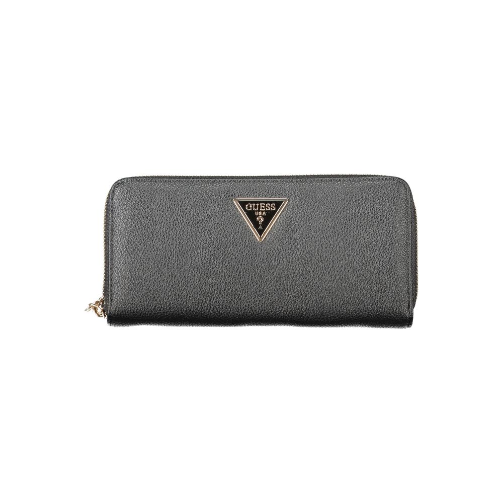 Black Polyethylene Women Wallet