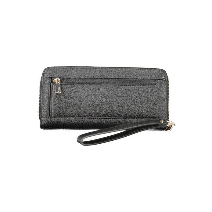 Black Polyethylene Women Wallet