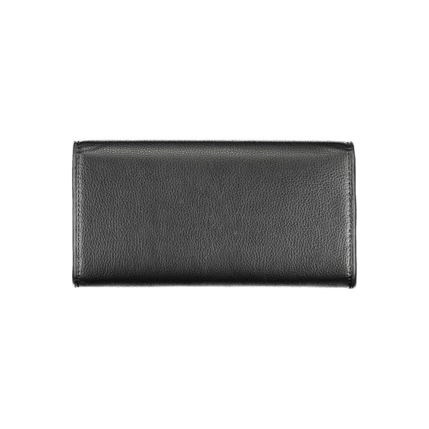 Black Polyethylene Women Wallet