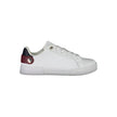 White Polyethylene Women Sneaker