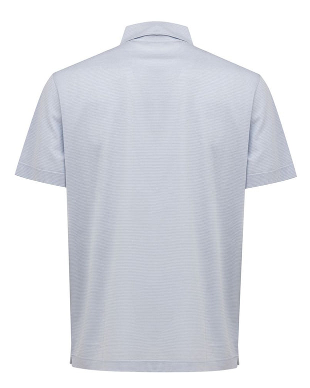 Blue Cotton Polo Shirt