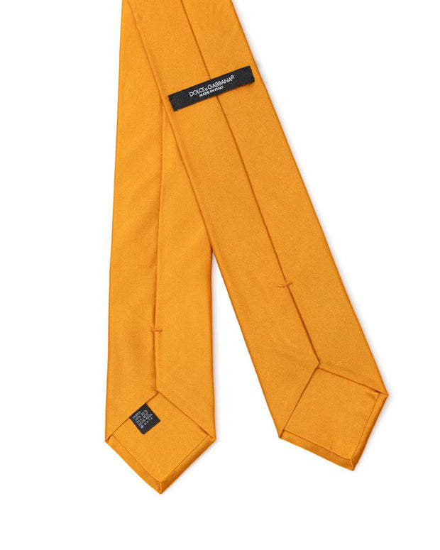 Orange Silk Ties & Bowty