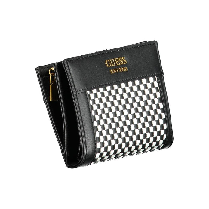 Black Polyethylene Women Wallet