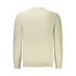 Beige Cotton Men Sweater