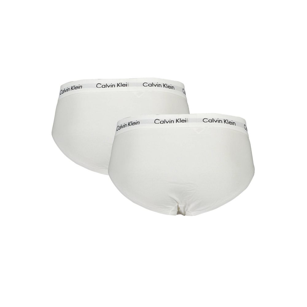 White Cotton Men Brief