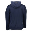 Blue Cotton Men Sweater