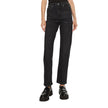 Black Cotton Mom Jean