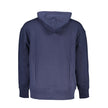 Blue Cotton Men Sweater