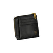 Sleek Black Leather Wallet with RFID Block