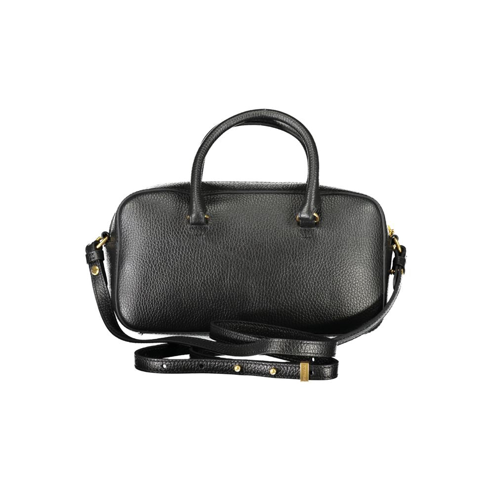 Black Leather Handbag