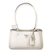 Gray Polyethylene Women Handbag