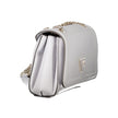 Gray Polyethylene Women Handbag