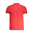 Red Cotton Polo Shirt