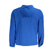 Sleek Hooded Sports Jacket in Vibrant Blue