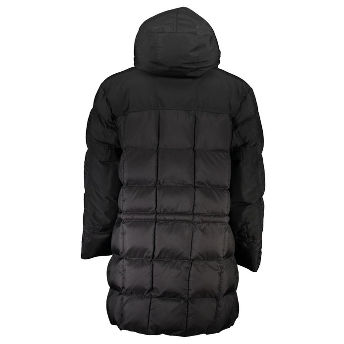 Black Polyamide Men Jacket