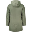 Green Polyester Men Jacket