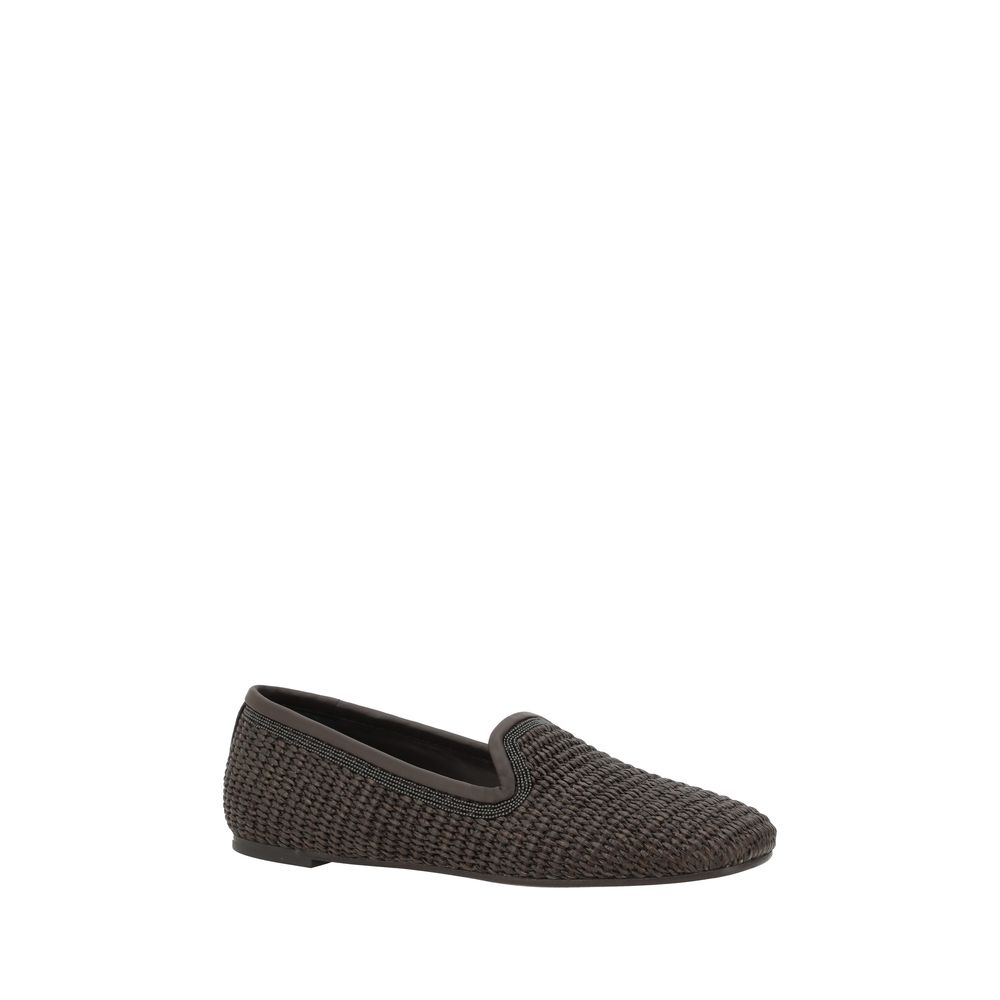 Raffia Loafers