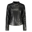 Black Polyethylene Women Jacket