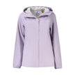 Purple Polyester Women Jacket