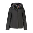 Black Polyester Women Jacket