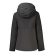 Black Polyester Women Jacket