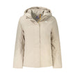 Beige Polyamide Women Jacket