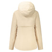 Beige Polyester Women Jacket