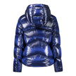 Blue Polyamide Women Jacket