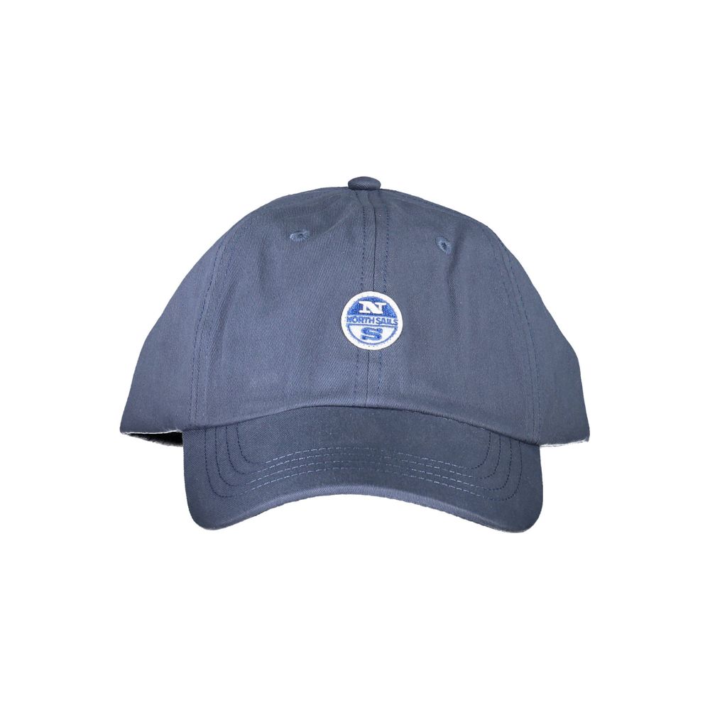 Blue Cotton Men Cap