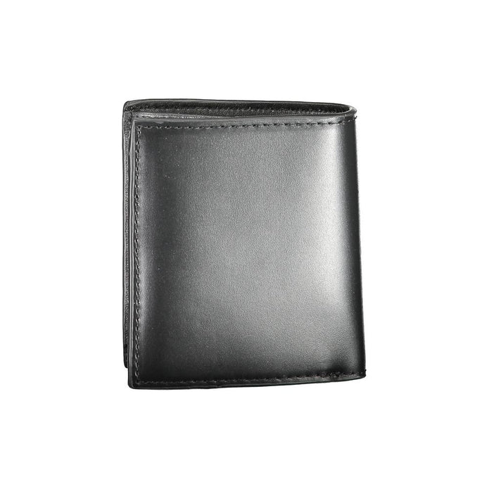 Black Leather Men Wallet