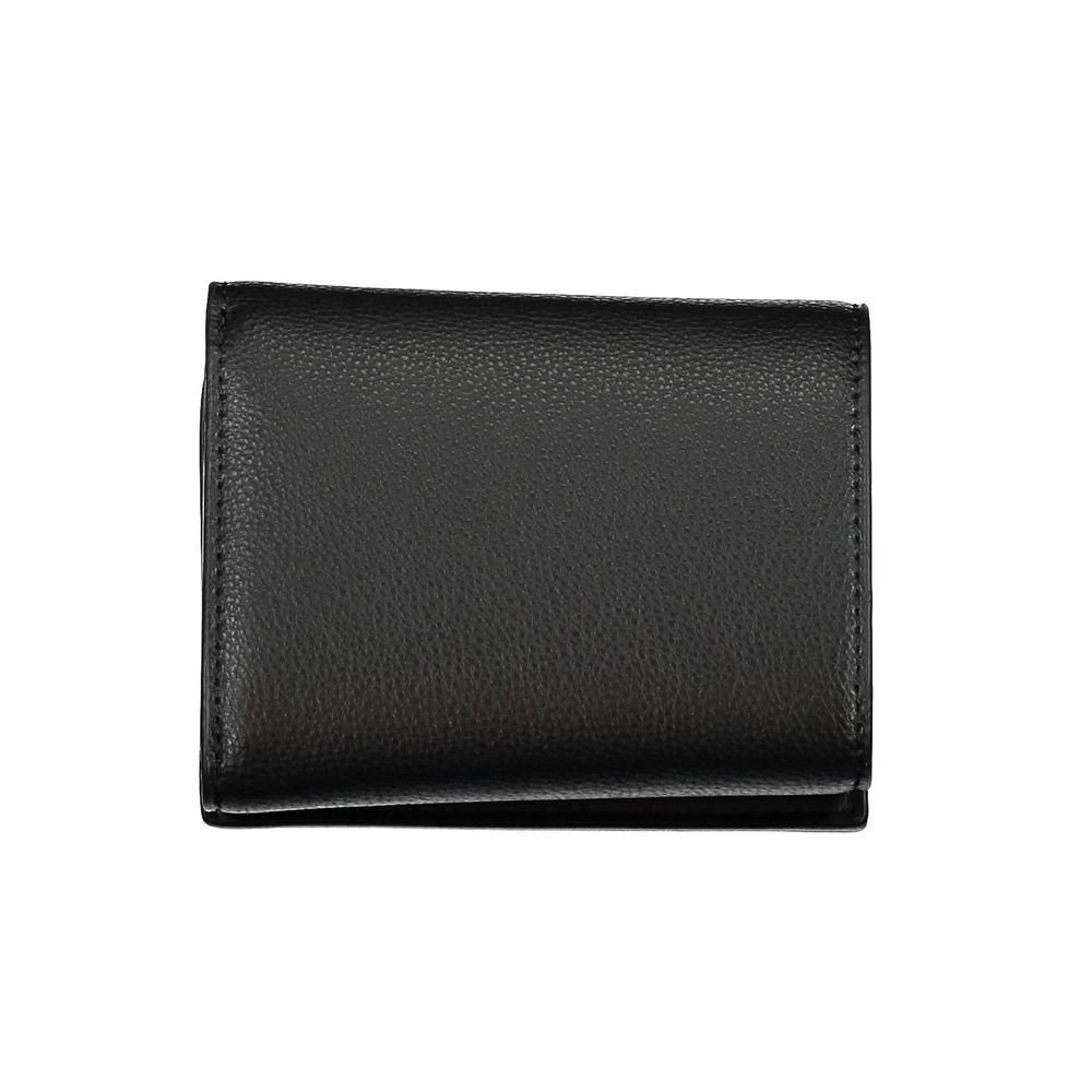 Black Polyethylene Women Wallet