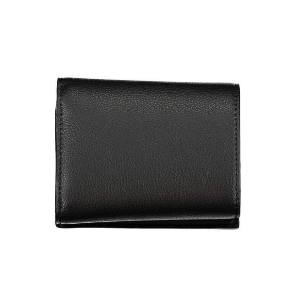 Black Polyethylene Women Wallet