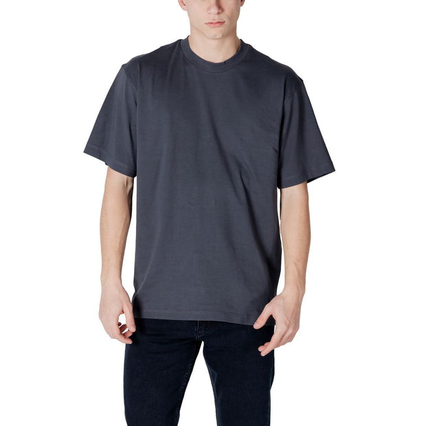 Gray Cotton T-Shirt