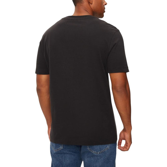 Black Cotton T-Shirt