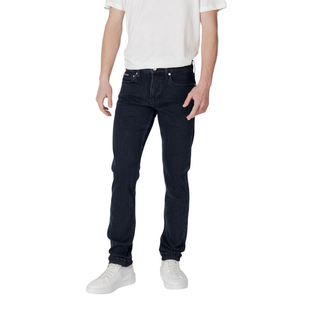 Blue Cotton Jeans & Pant