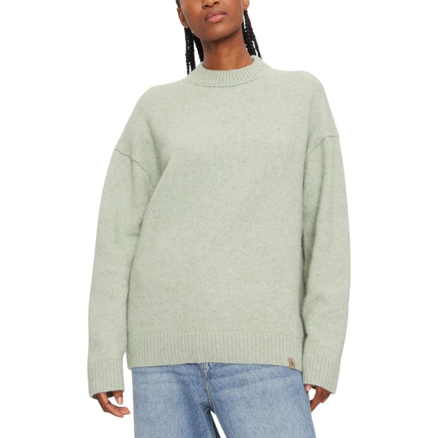 Green Polyester Sweater