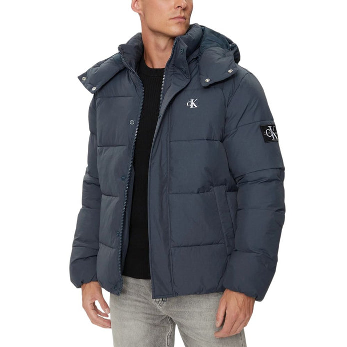 Blue Polyamide Jacket