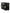 Black Leather Pearl Embellished Logo Shoulder Bag