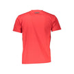 Red Cotton Men T-Shirt