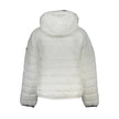 White Polyester Women Jacket