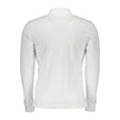 White Cotton Men Polo Shirt