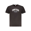 Black Cotton Men T-Shirt