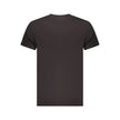 Black Cotton Men T-Shirt